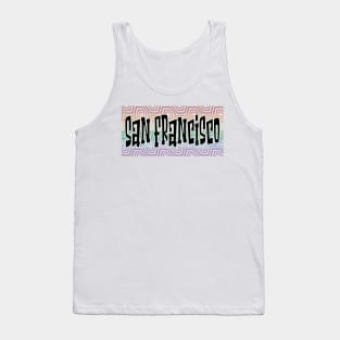 LGBTQ PRIDE EQUAL USA SAN FRANCISCO Tank Top